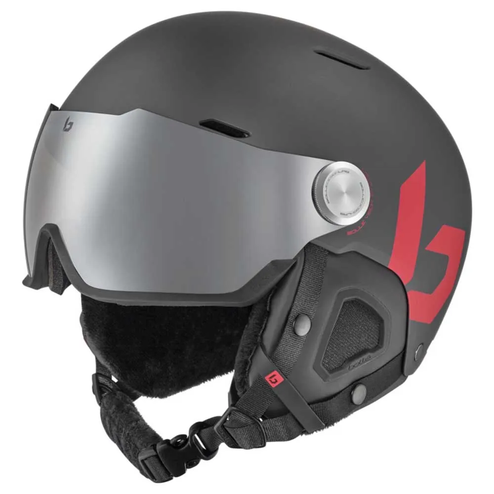 Bolle Might Helm Met Vizier Rood