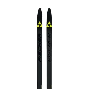 Fischer Twin Skin Superlite Medium Ef + Control Step Set Langlaufski´s Zwart