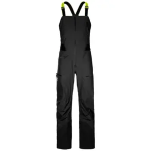Ortovox 3l Deep Shell Bib Overall Zwart