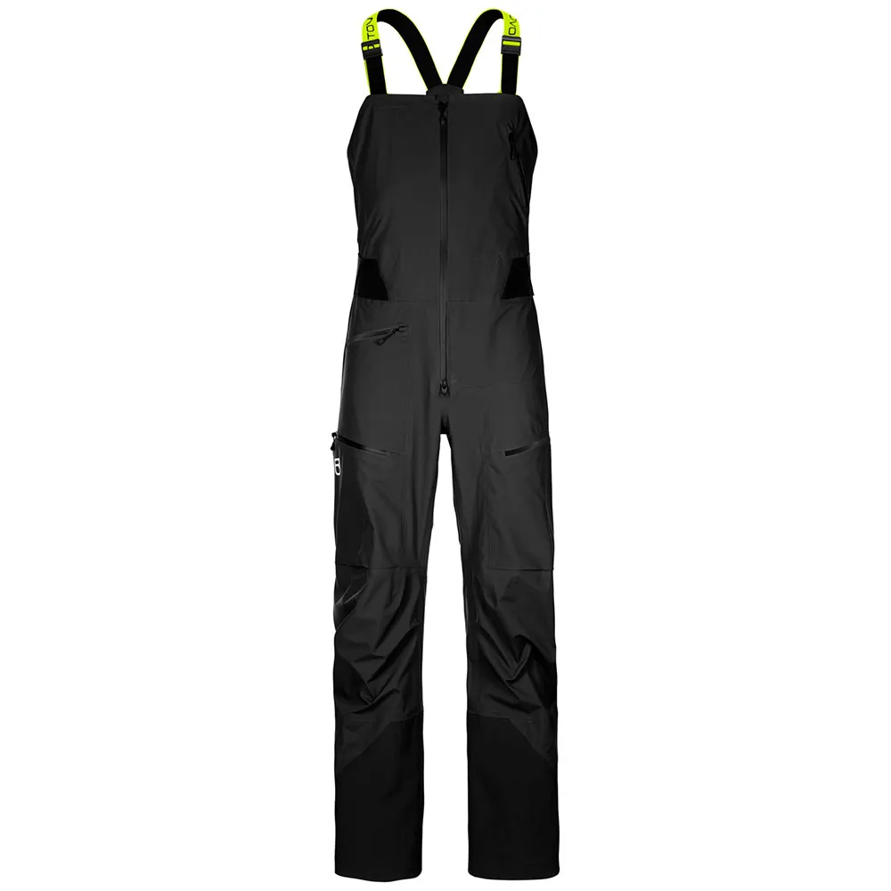 Ortovox 3l Deep Shell Bib Overall Zwart
