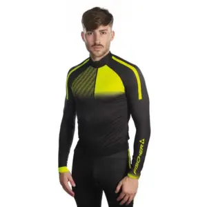 Fischer Dynamic 2.0 Half Rits Lange Mouw T-shirt Zwart