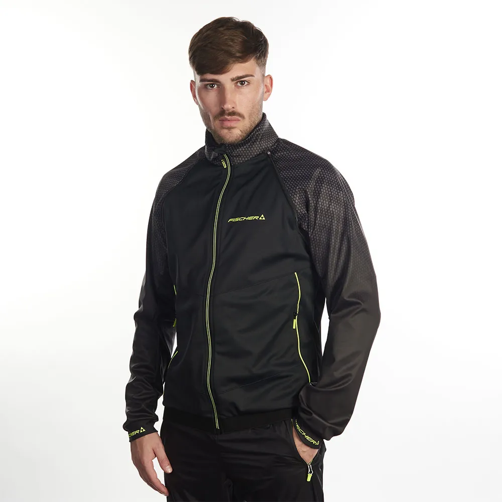 Fischer Evolution 2.0 Gore-tex Infinium™ Windstopper® Jas Zwart