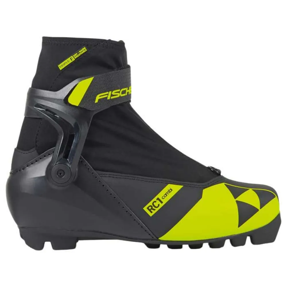Fischer Rc1 Combi Junior Langlaufschoenen Zwart