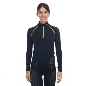 Fischer Seamless T-shirt Met Lange Mouwen Zwart