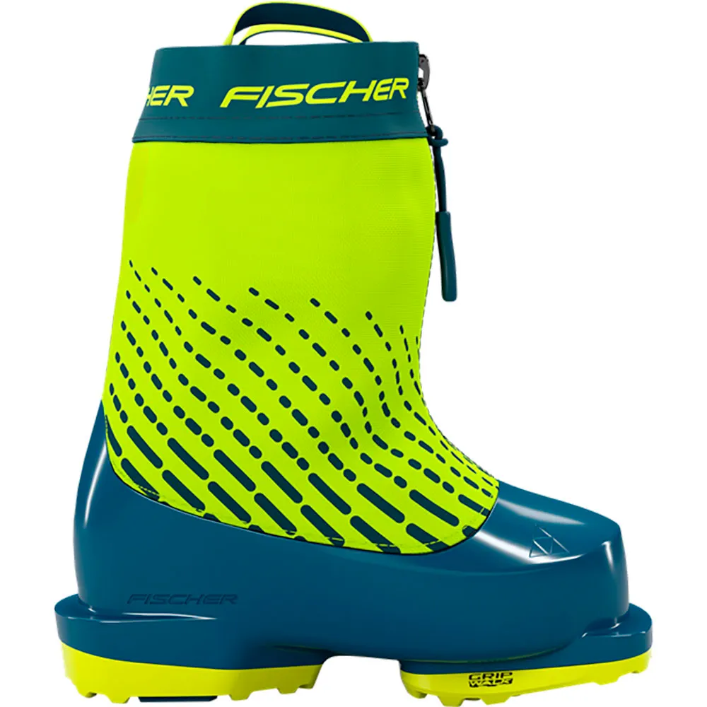 Fischer Two Junior Alpine Skischoenen Petrol / Petrol