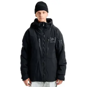 Burton Ak Lz Gore-tex® 2l Donzen Jas Zwart