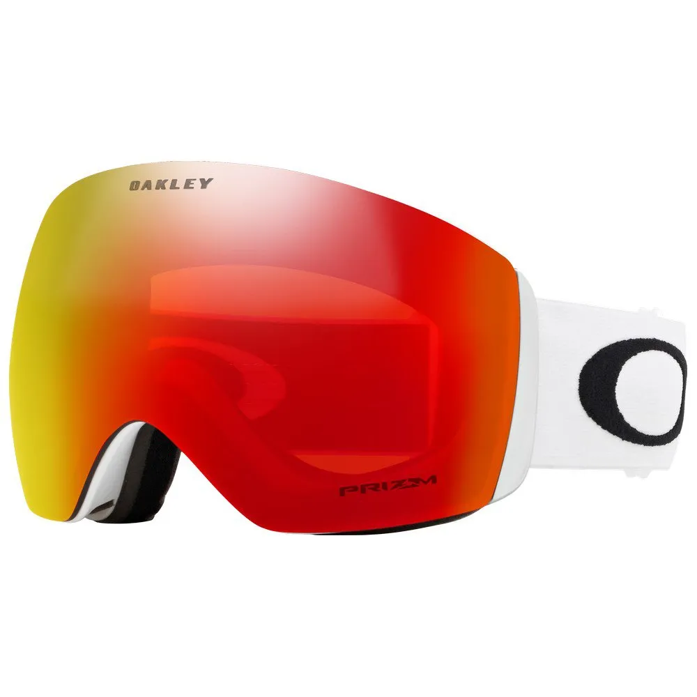 Oakley Goggles Flight Deck Prizm Skibril Wit