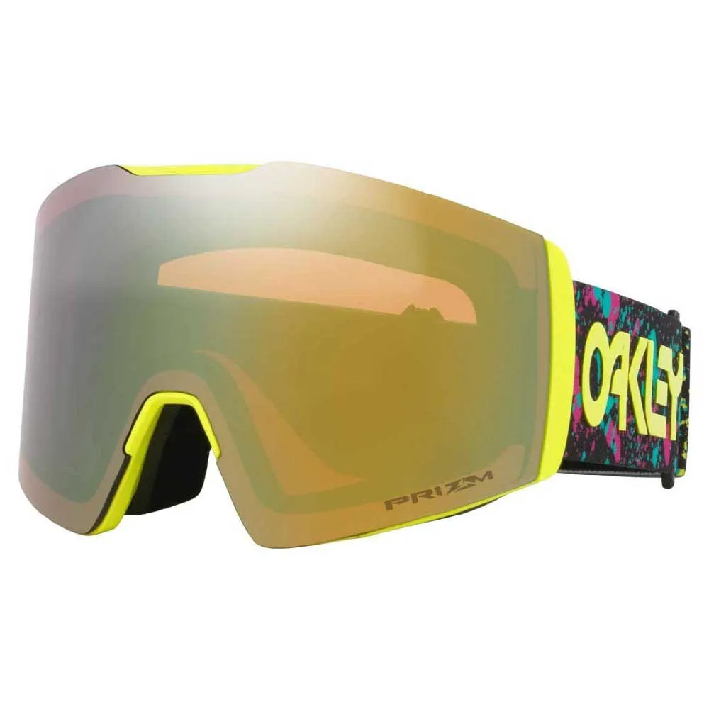 Oakley Goggles Fall Line L Skibril Zwart