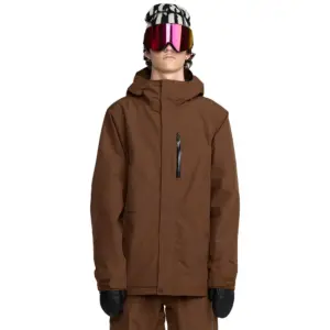 Volcom L Insulated Gore-tex® Jas Bruin