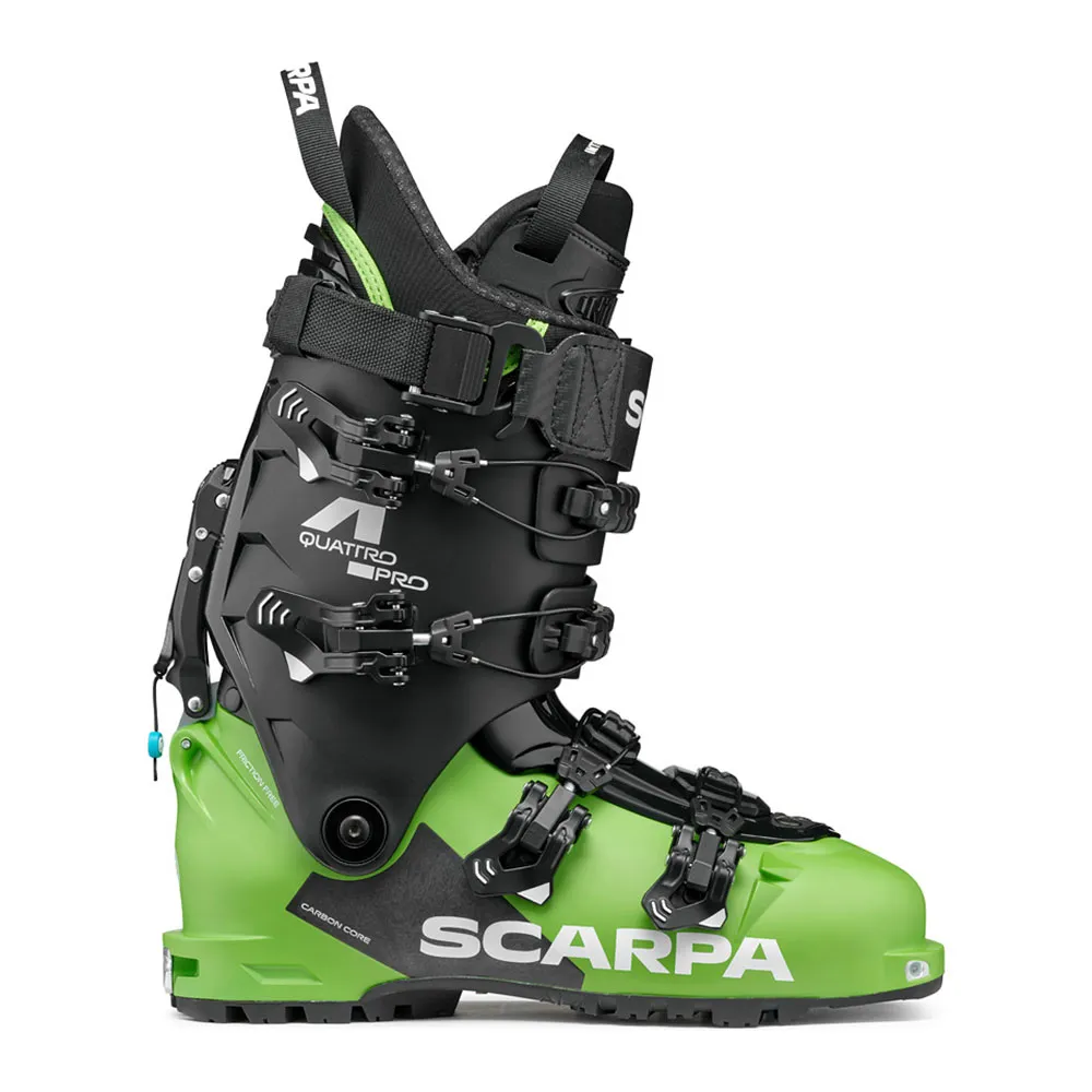Scarpa Quattro Pro Alpine Skischoenen Groen