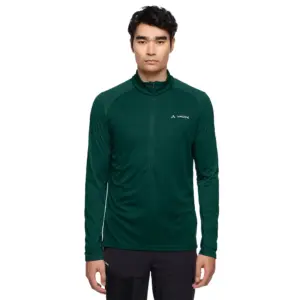 Vaude Larice Light Ii Half Rits Lange Mouw T-shirt Deep Pond