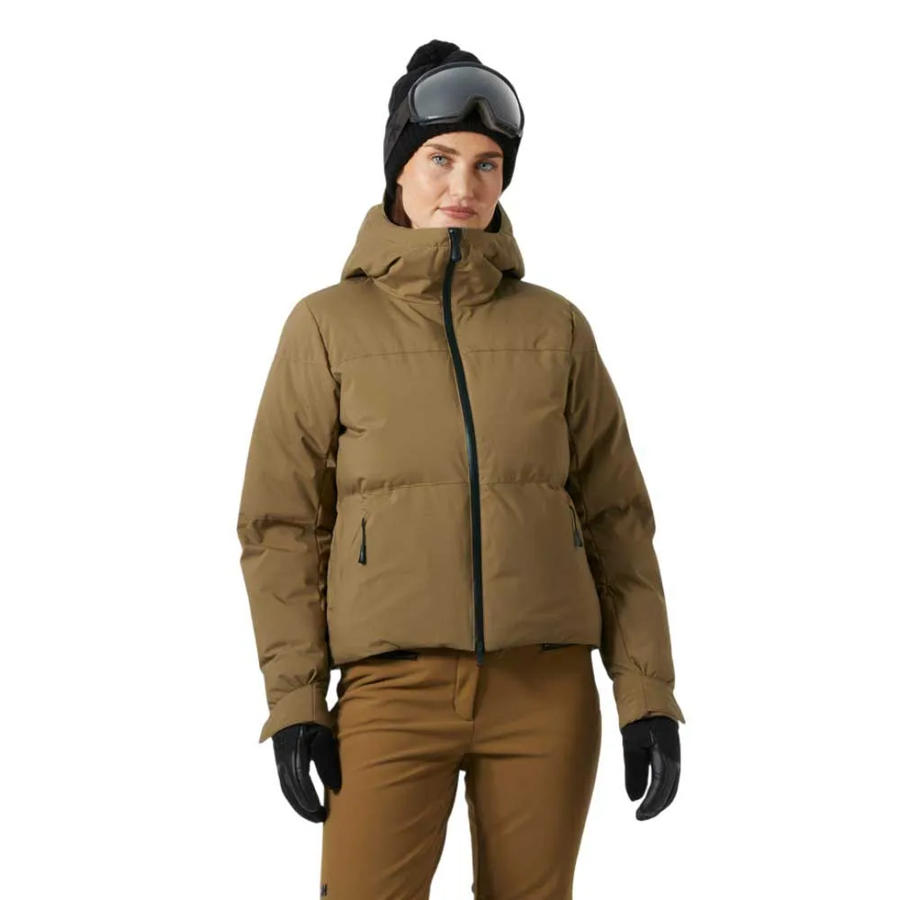 Helly Hansen Nora Short Puffy Jas Sepia Plad