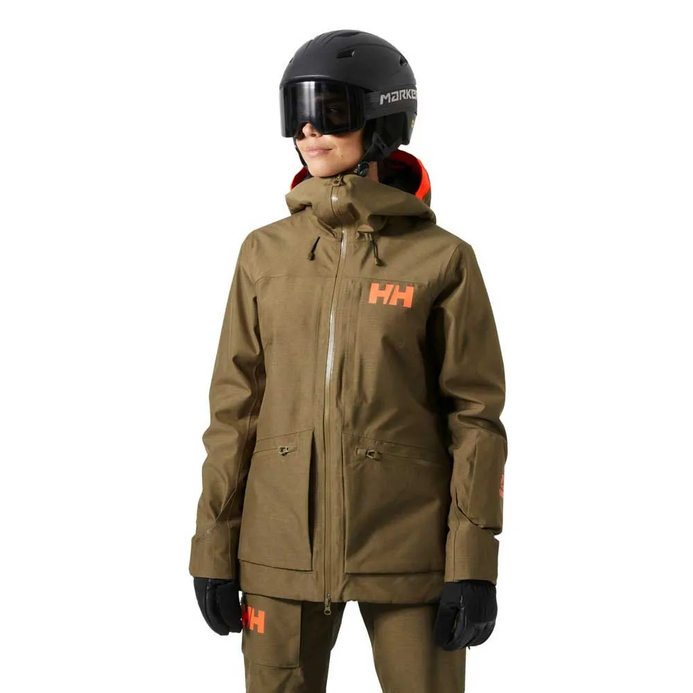 Helly Hansen Powderqueen 3.0 Jas Sepia