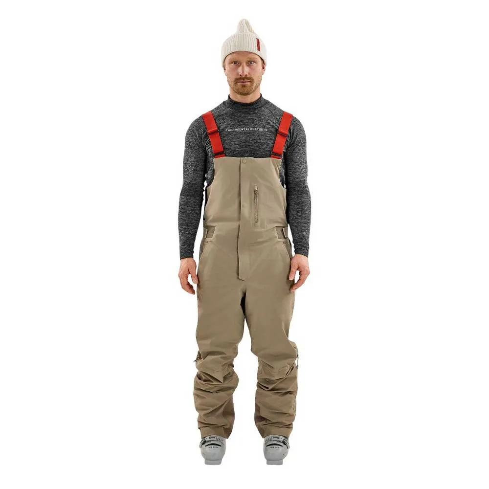 The Mountain Studio 3l Hybrid Shell Bib Broek Brindle
