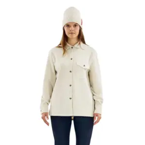 The Mountain Studio Micro Fleece Overhemd Met Lange Mouwen Almond Milk