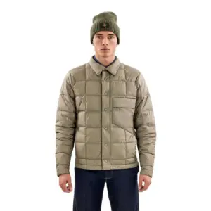 The Mountain Studio Ultralight Down Overhemd Met Lange Mouwen Brindle