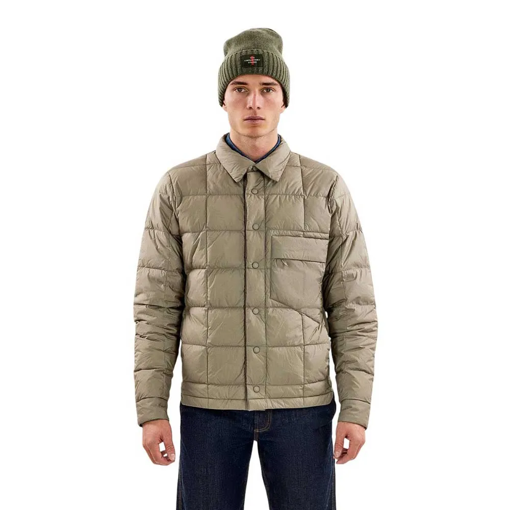 The Mountain Studio Ultralight Down Overhemd Met Lange Mouwen Brindle