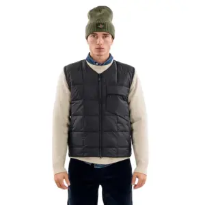 The Mountain Studio Ultralight Down Vest Zwart