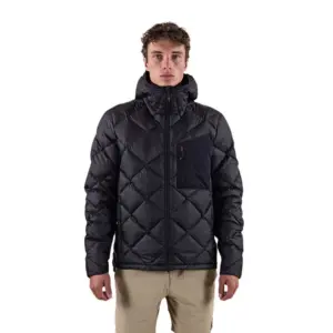 The Mountain Studio Ultralight Hood Donzen Jas Zwart