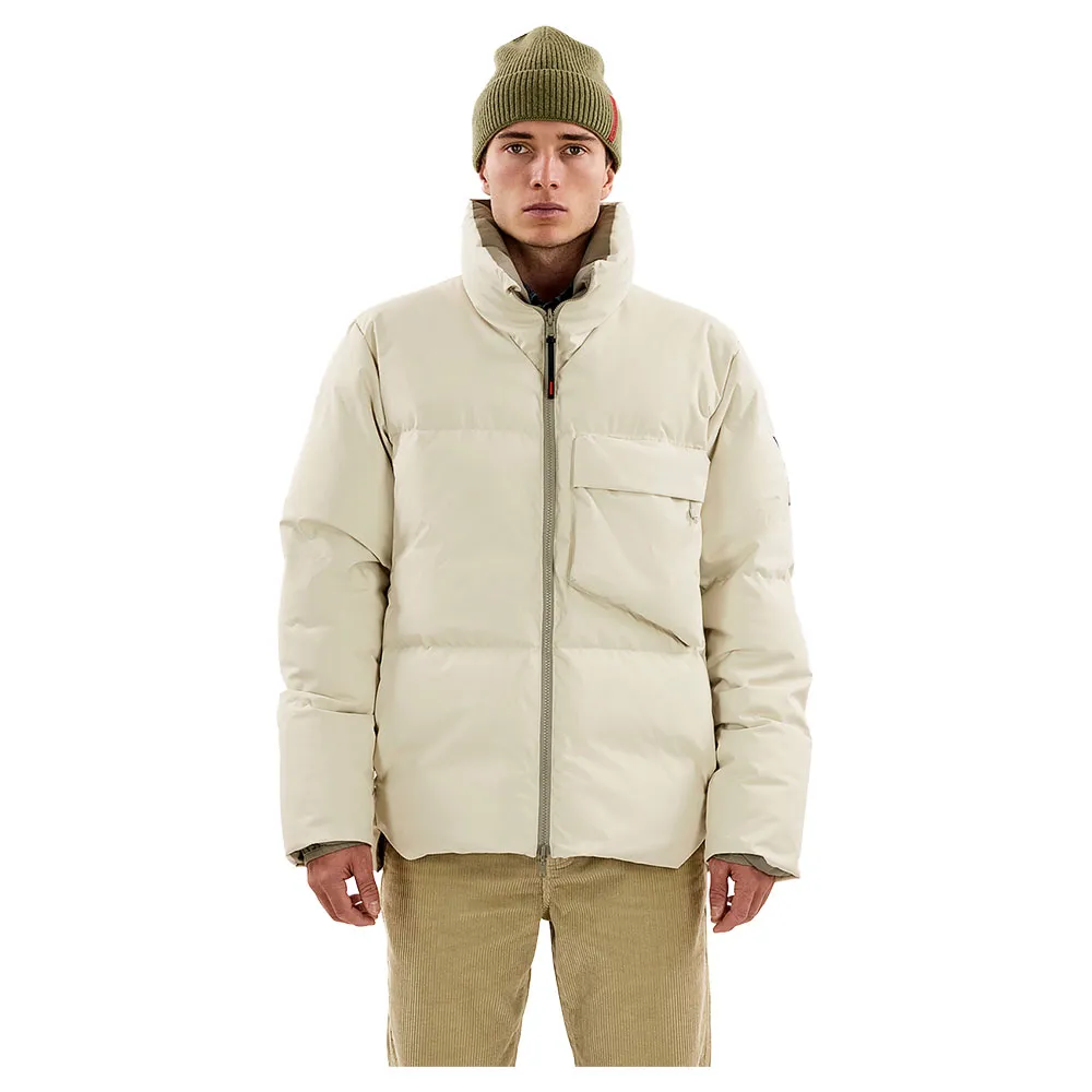 The Mountain Studio Gore-tex Windstopper® Reversible Down Parka Castle Wall / Brindle / Castle Wall