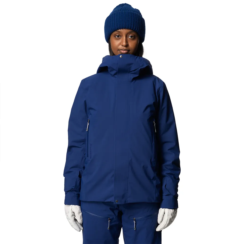 Houdini Ride Insulated Jas Blauw