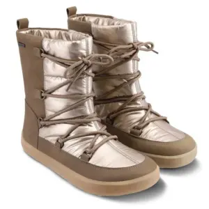 Be Lenka Snowfox Barefoot Sneeuwlaarzen Bruin