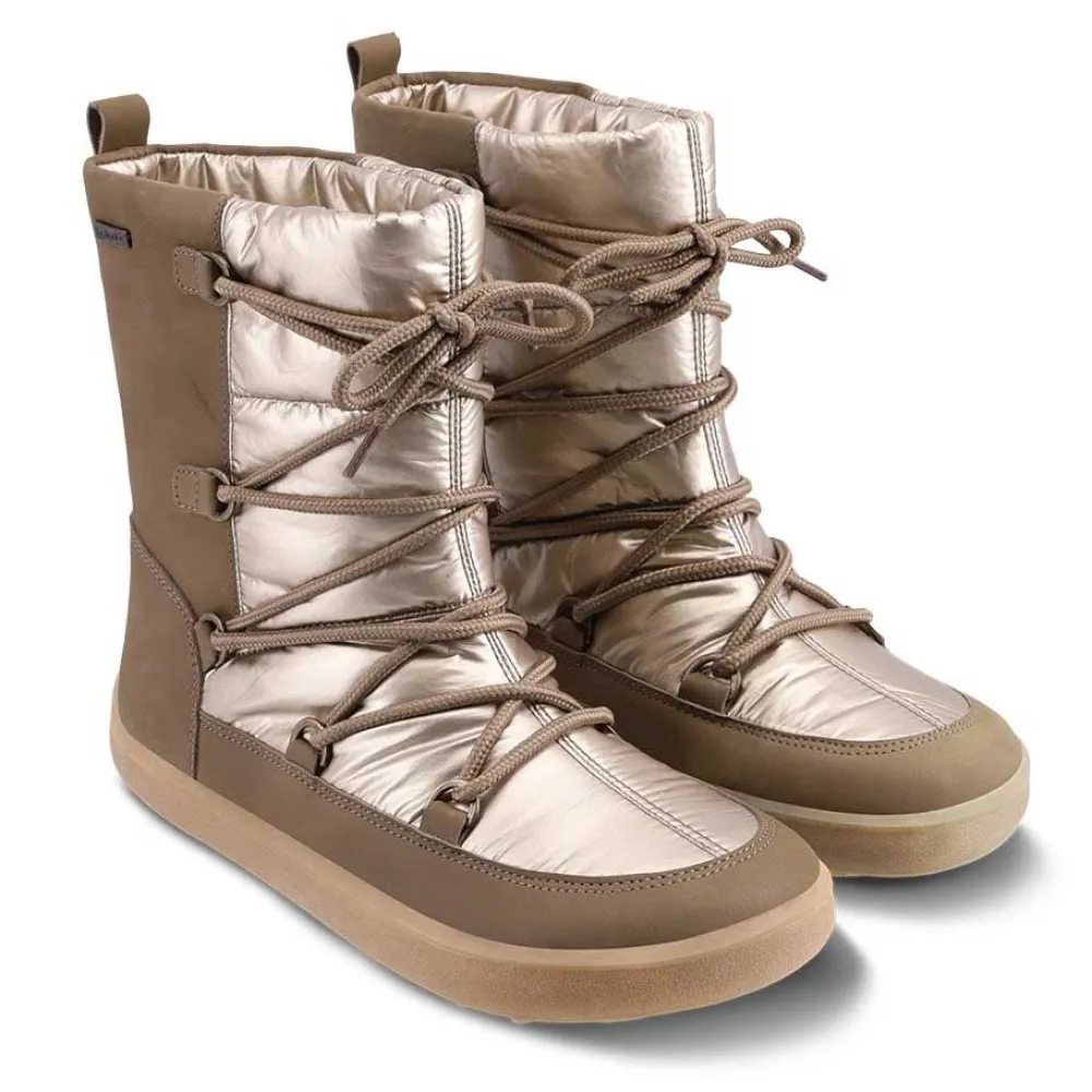 Be Lenka Snowfox Barefoot Sneeuwlaarzen Bruin
