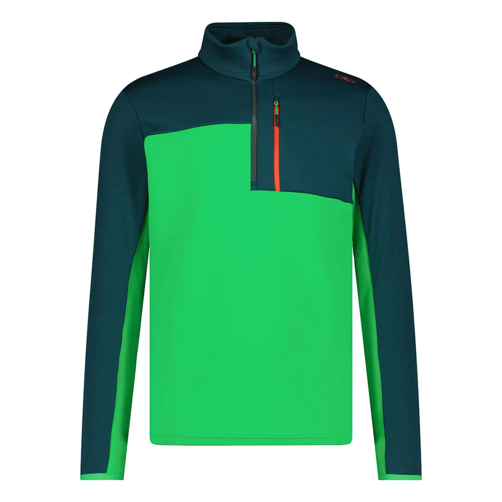Cmp 35e0467 Sweatshirt Met Halve Rits Alpine