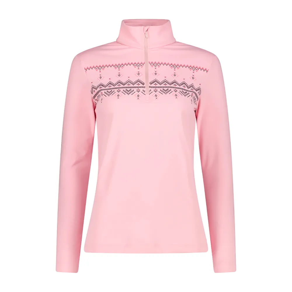 Cmp 35l0396 Sweatshirt Met Halve Rits Roze