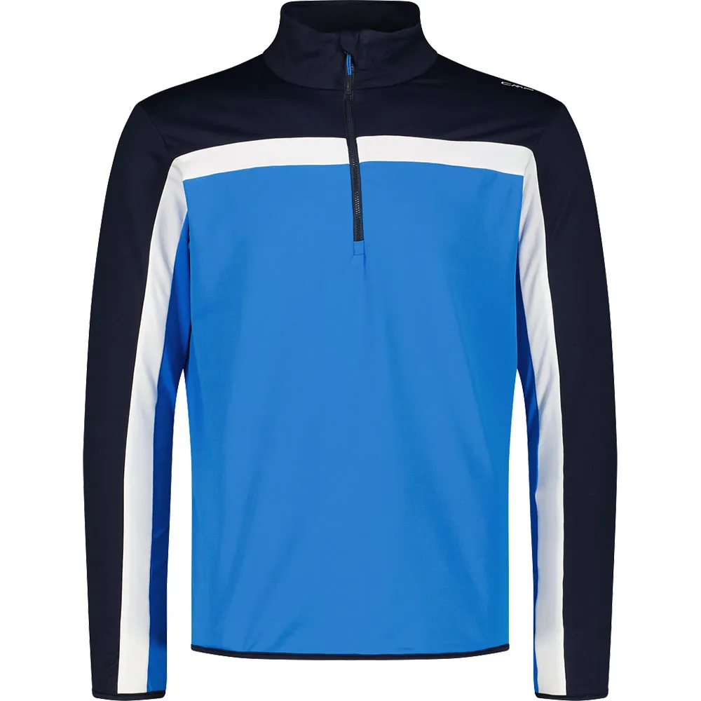 Cmp 35l0507 Sweatshirt Met Halve Rits Blauw