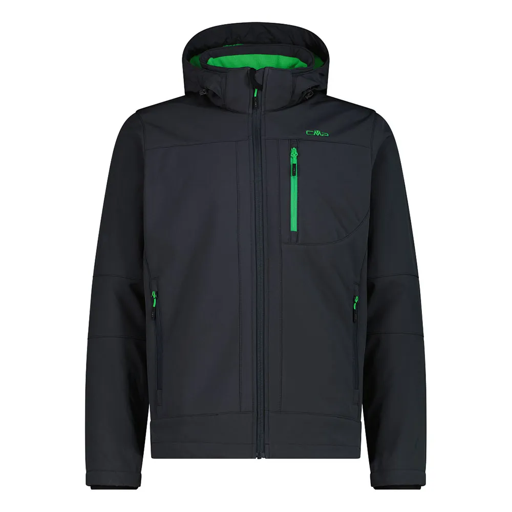 Cmp 3a01787n Softshelljack Antraciet