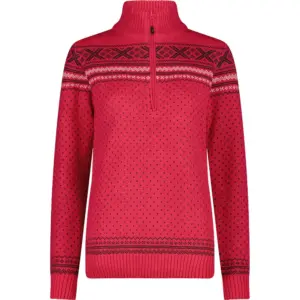 Cmp 7h76505 Half Rits Trui Roze