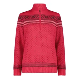 Cmp 7h86505 Half Rits Trui Roze