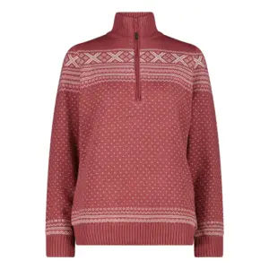 Cmp 7h86505 Half Rits Trui Peony
