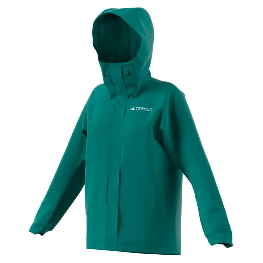 Adidas Terrex Multi 2l Rain.rdy Insulated Jas Turquoise