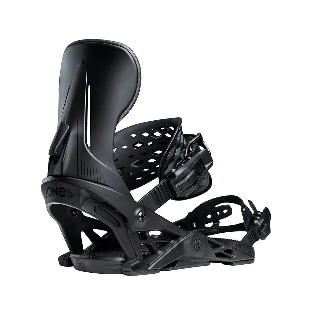 Jones Mercury Eclipse Snowboardbindingen Zwart