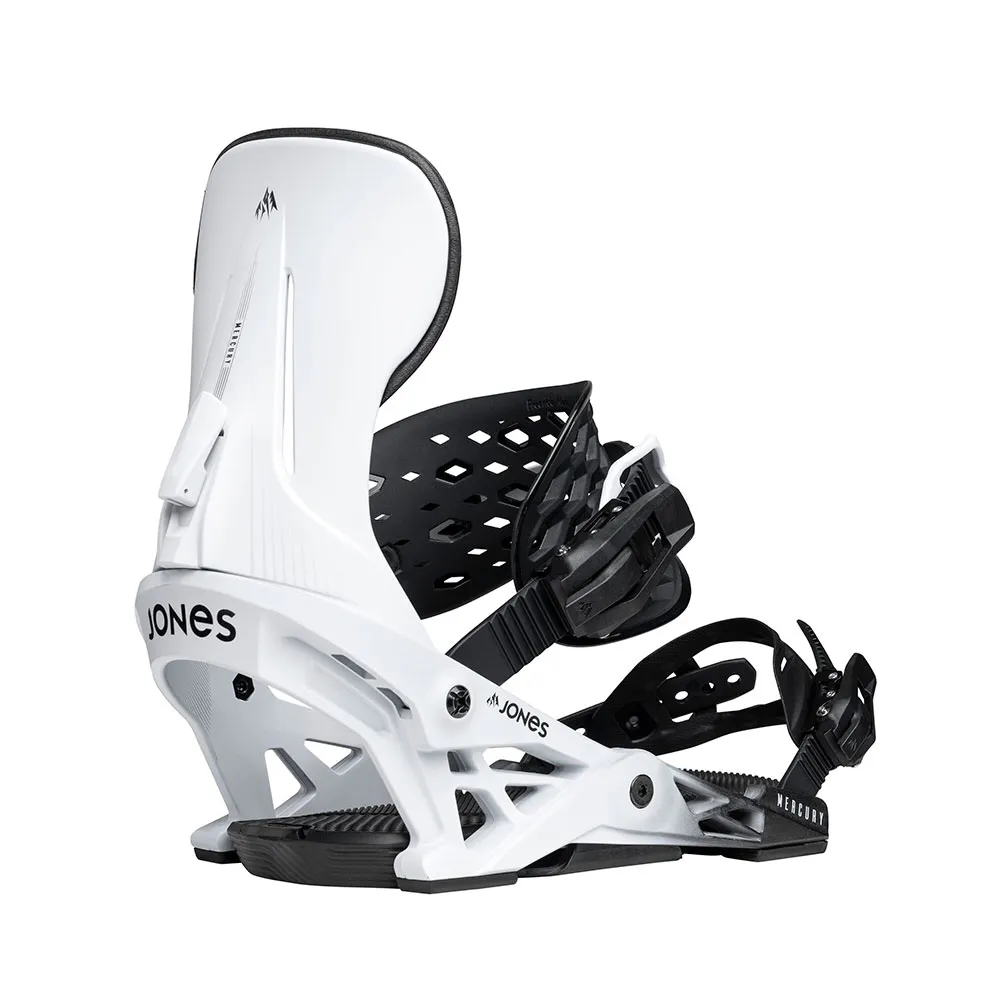 Jones Mercury Snowboardbindingen Wit