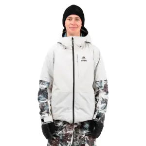 Jones Mtn Surf Recycled Jas Grijs