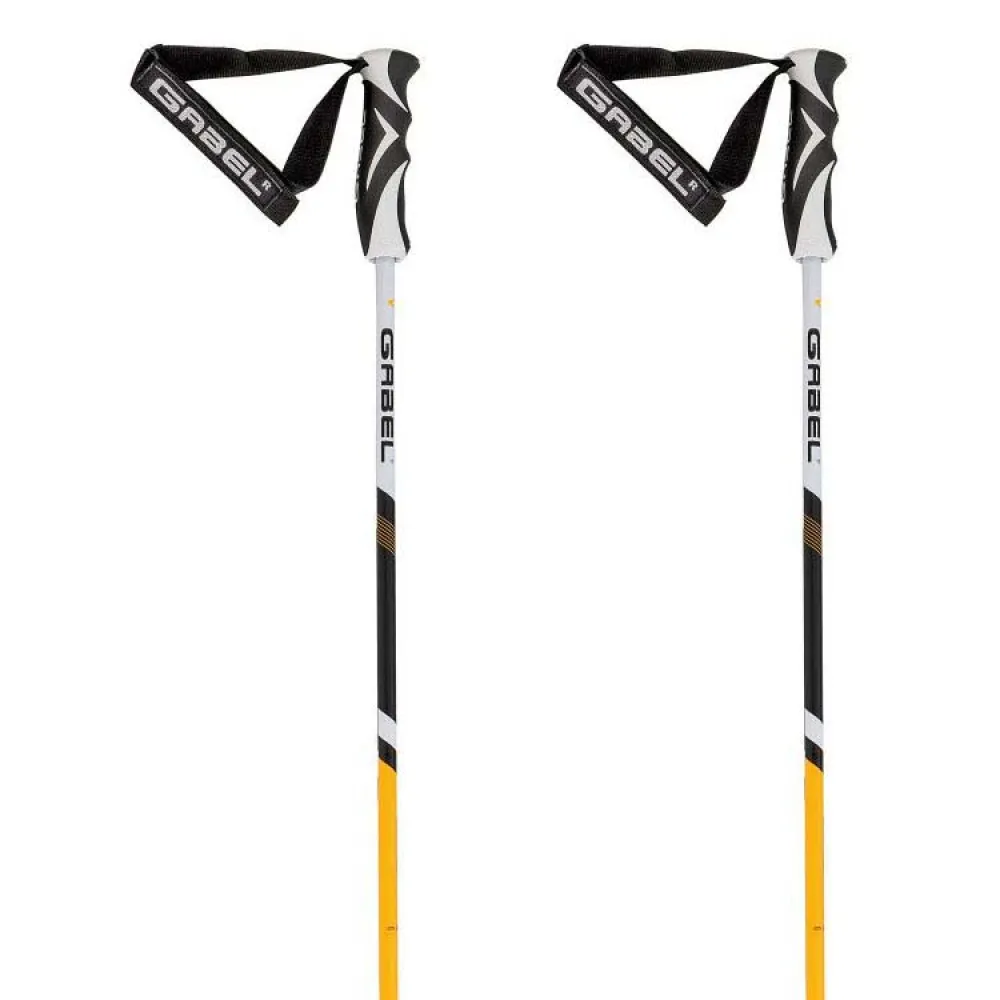 Gabel Carbon Cross Stokken Oranje