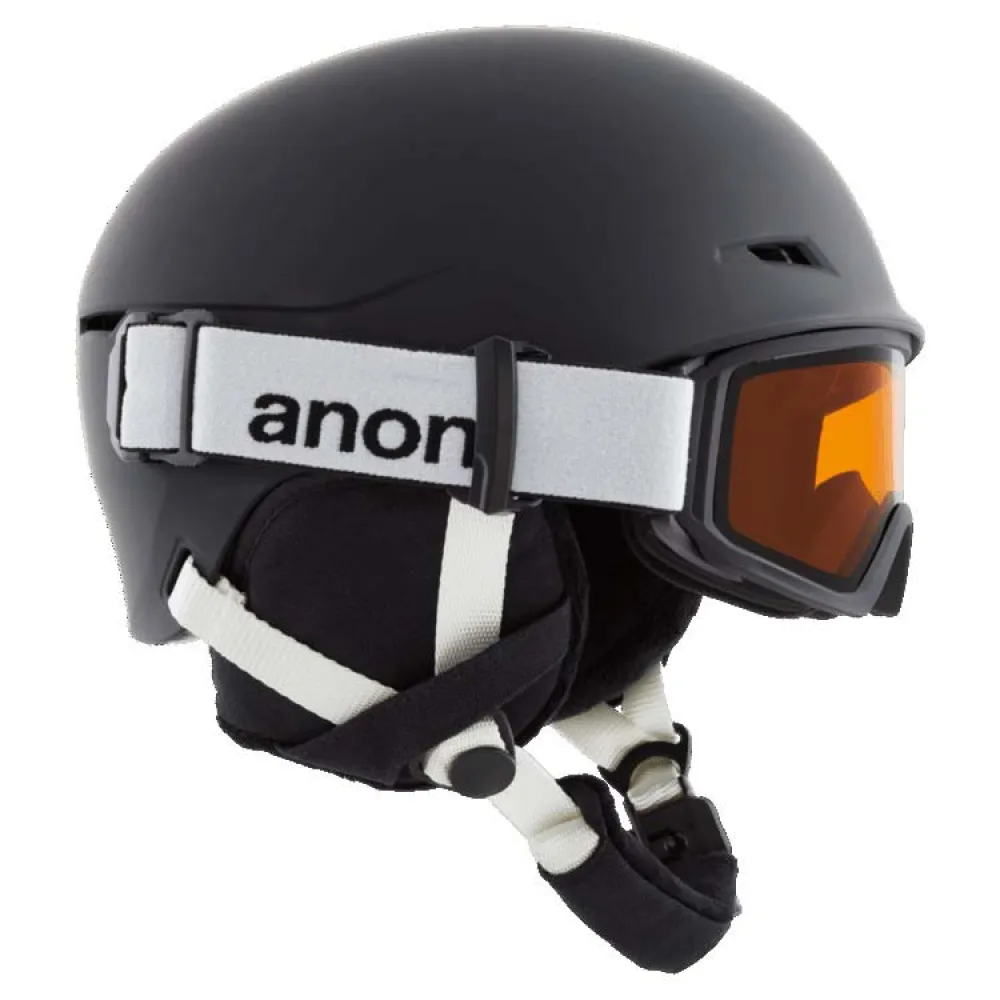 Anon Define Juniorhelm Zwart