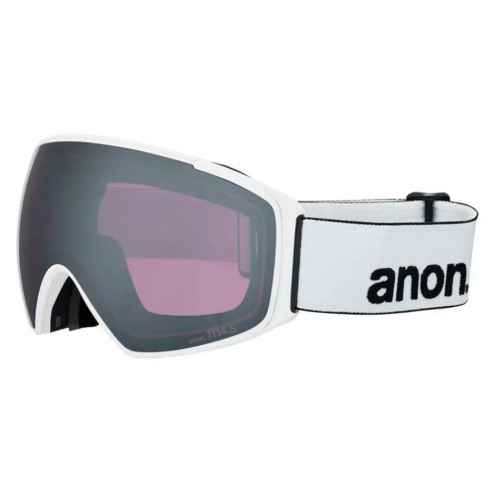 Anon M4s Toric+mfi Face Mask Skibril Wit