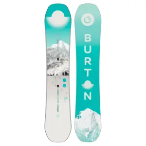 Burton Feelgood Flying V Snowboard Voor Vrouwen First Tracks