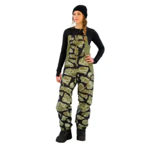 Burton Reserve 2l Bib Broek Grafitti Camo/forest Moss