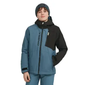 O´neill Fwc Cruz Block Snow Jas Zwart