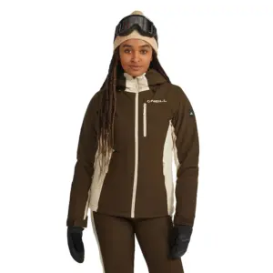 O´neill Fwc Cruz Duo Snow Jas Coffee Bean Colour Block