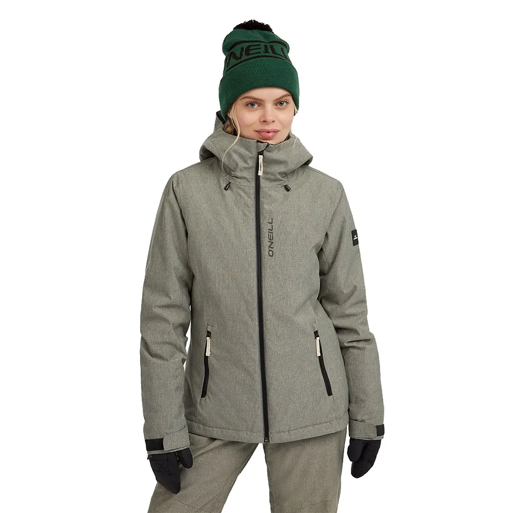 O´neill Fwc Cruz Melange Snow Jas Macaron