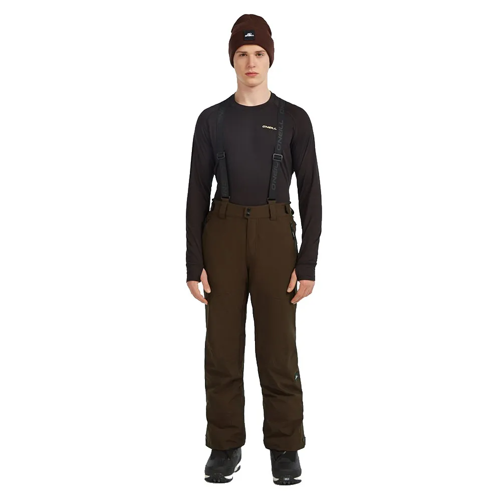 O´neill Fwc Cruz Suspender Broek Coffee Bean