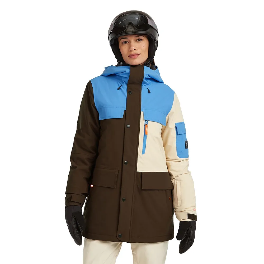 O´neill Fwc Peak Pro Snow Jas Blauw