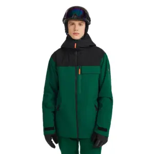 O´neill Fwc Peak Snow Jas Emerald Envy Colour Block