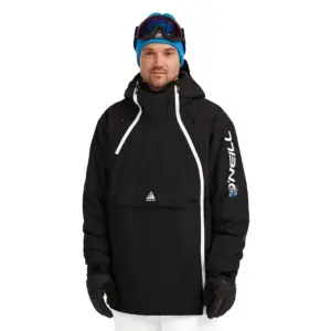 O´neill Fwc Play Asymmetric Snow Jas Zwart